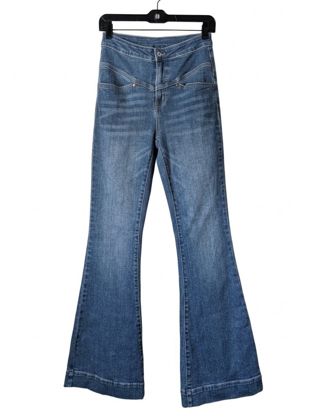 NWOT Mica High Rise Flare Jeans Medium Wash Blue Size 4 / 27